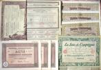 Turkije. 12 x Turkey Bonds + Stock Certificates, all