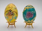 Fabergé ei - 2 House of Fabergé Eggs - Porselein, Antiek en Kunst