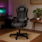 Gamingstoel / Bureaustoel HyperSeat - Grijs / Zwart, Huis en Inrichting, Bureaustoelen, Verzenden, Nieuw