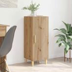 vidaXL Dressoir artisanaal eikenkleurig 34.5 x 34 x 90 cm, Verzenden, Nieuw, Overige houtsoorten, Minder dan 50 cm