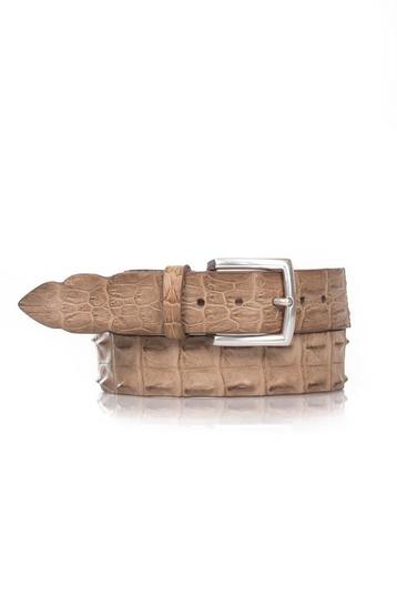 NIEUW Exclusieve Riccamente croco riem beige AANBIEDING beschikbaar voor biedingen