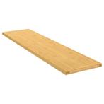 vidaXL Wandschap 80x20x1,5 cm bamboe, Huis en Inrichting, Woonaccessoires | Wandplanken en Boekenplanken, Verzenden, Nieuw