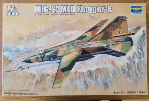 Trumpeter 03211 MiG-23MLD Flogger-K 1:32, Hobby en Vrije tijd, Modelbouw | Vliegtuigen en Helikopters, Verzenden