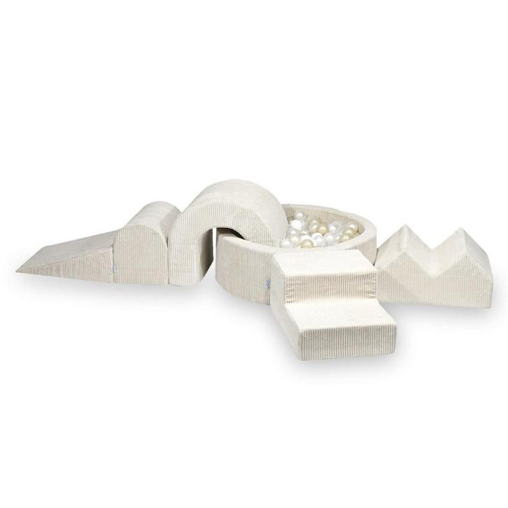 XL speelset met ballenbak en 5 zachte foamblokken van cor..., Kinderen en Baby's, Speelgoed | Educatief en Creatief, Nieuw, Ophalen of Verzenden