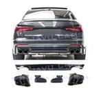 S6 Look Diffuser + Uitlaat sierstukken voor Audi A6 C8 S lin, Ophalen of Verzenden