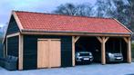 ACTIE! Drentse kapschuur met schuur van 10x5m voor €12.671, Ophalen of Verzenden, Nieuw, Veranda