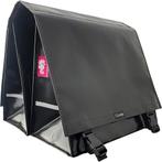 Clarijs Dubbele Fietstas XL PVC 46L zwart, Fietsen en Brommers, Fietsaccessoires | Fietstassen, Verzenden, Nieuw