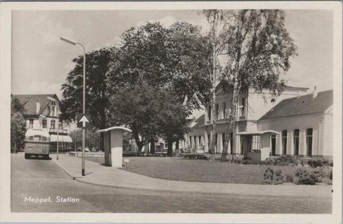 MEPPEL - Station, Verzamelen, Ansichtkaarten | Nederland, Verzenden