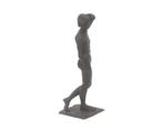Beeld staande man, linkerarm achter het hoofd, Wim Korink, Brons
