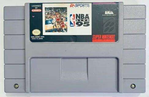 NBA Live 95 (NTSC) [Super Nintendo], Spelcomputers en Games, Games | Nintendo Super NES, Zo goed als nieuw, Ophalen of Verzenden