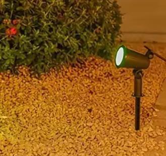 6x LED Solar Tuinspots Warm Licht Voor Tuin, Pad en Patio, Tuin en Terras, Buitenverlichting, Nieuw, Verzenden