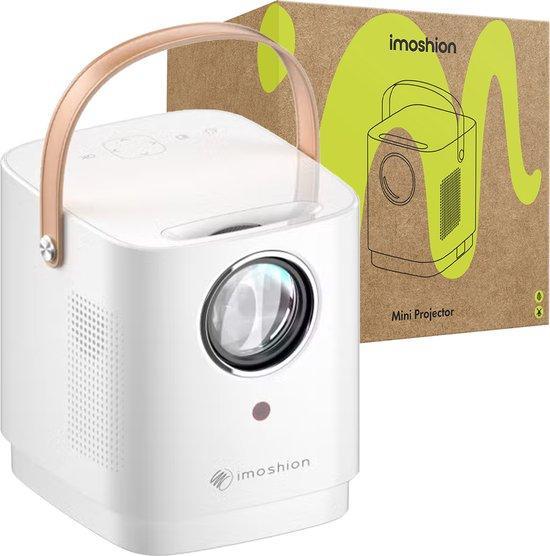 2dekans | iMoshion Draagbare Beamer - Full HD Mini Beamer /, Audio, Tv en Foto, Home Cinema-sets, Zo goed als nieuw, Ophalen of Verzenden