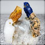 Prachtige vogels op standaard (Lapis Lazuli, Kwarts,