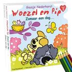 Woezel & Pip  -   Pakket - Zomaar een dag en kleurboek, Gelezen, Guusje Nederhorst, Verzenden