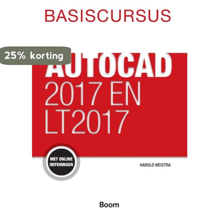 Basiscursus AutoCad 2017 en LT 2017 9789058757432, Boeken, Informatica en Computer, Gelezen, Verzenden