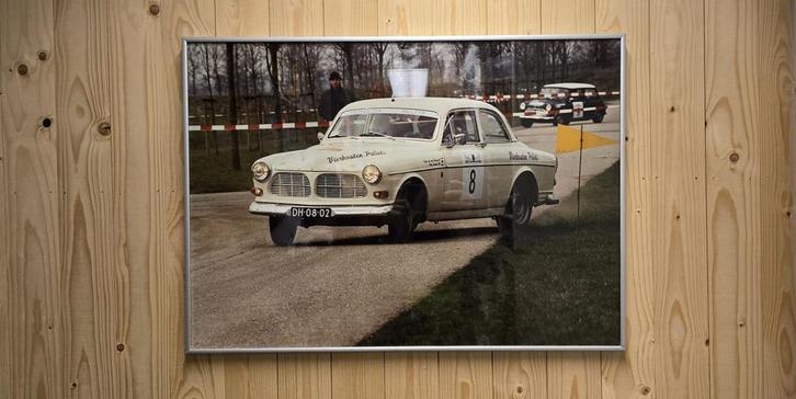1965 VOLVO AMAZONE 122S RALLY POSTER, Verzamelen, Posters, Gebruikt