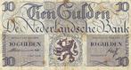 Bankbiljet 10 gulden 1945 Lieftincktientje Fraai, Postzegels en Munten, Bankbiljetten | Nederland, Verzenden