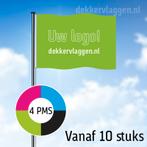 Vlag zeefdruk -4 PMS kleuren-150 x 225 cm, Diensten en Vakmensen, Drukwerk en Grafisch ontwerpers