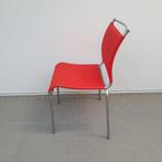 Calligaris air stoelen met netbespannen rug - rood (alleen p, Nieuw, Ophalen of Verzenden