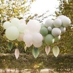 Ginger ray - Ballonnenboog | salie groen met palmwaaier - Ba, Hobby en Vrije tijd, Feestartikelen, Ophalen of Verzenden, Nieuw