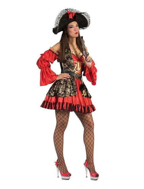 Zeerover Kostuum Dames, Kleding | Dames, Carnavalskleding en Feestkleding, Nieuw, Ophalen of Verzenden