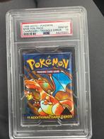Pokémon - 1 Graded card - Base booster pack charizard black, Nieuw