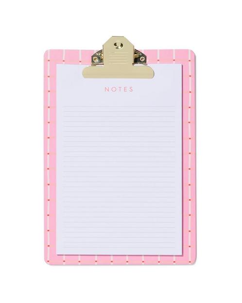 HEMA Klembord roze 26x18 van €4.99 voor €2.5 sale, Diversen, Agenda's, Nieuw, Verzenden