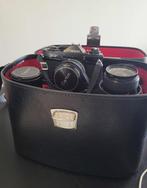 Canon EF + 1,8/50mm + 2,8/28mm + 5,6/100-200mm + acc. |, Nieuw