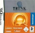 THINK Train je Brein Logica Trainer (DS Games) (Nintendo DS), Ophalen of Verzenden, Zo goed als nieuw
