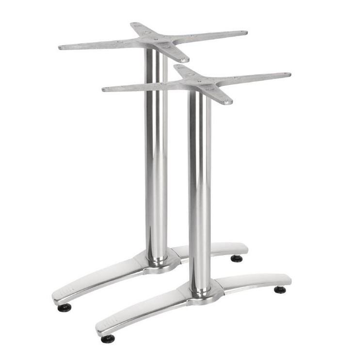 Bolero aluminium tafelpoot (2 stuks), Zakelijke goederen, Horeca | Meubilair en Inrichting, Verzenden