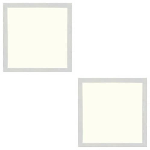 LED Paneel Slim 2 Pack - 30x30 Natuurlijk Wit 4200K - 24W, Doe-het-zelf en Verbouw, Bouwverlichting, Lamp met armatuur, Nieuw