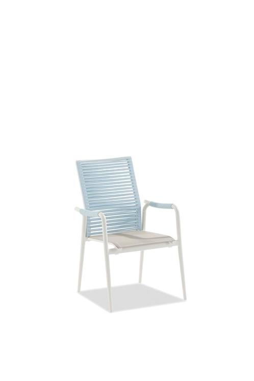 Niehoff Stoel met hoge rugleuning van, Tuin en Terras, Tuinstoelen, Ophalen of Verzenden