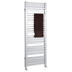 Handdoekradiator Sapho Nevel Recht 55.5x77.3 cm 324W Zilver, Ophalen of Verzenden, Nieuw