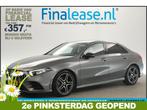 Mercedes-Benz A-Klasse 180 AMG Sfeerverl. LED Clima €357pm, Automaat, Nieuw, Sedan, Zilver of Grijs
