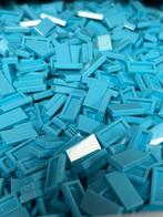 Lego Onderdelen - Lego 1x2 tegels azuur blauw 250 stuks, Nieuw