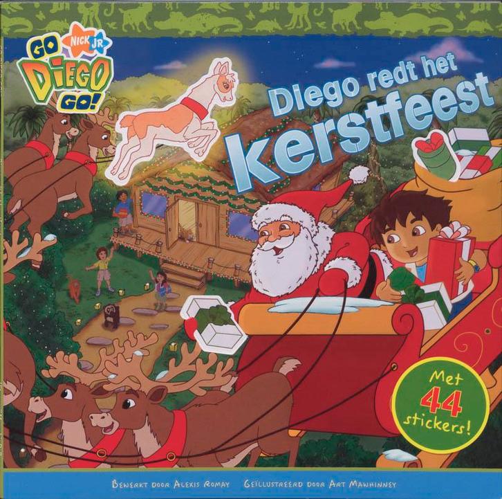 Diego / Diego redt het kerstfeest / Diego 9789089410849, Boeken, Kinderboeken | Kleuters, Gelezen, Verzenden