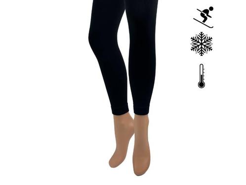 Thermo legging - Zwart, Kleding | Dames, Leggings, Maillots en Panty's, Verzenden
