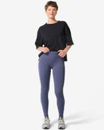HEMA Damessportlegging donkerblauw, Kleding | Dames, Leggings, Maillots en Panty's, Verzenden, Nieuw