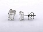 Zonder Minimumprijs - Oorbellen - 14 karaat Witgoud -, Nieuw