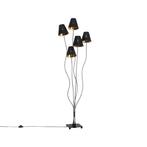 Qazqa vrijstaande design vloerlamp Melis, 5-lichts, Ophalen of Verzenden, Nieuw in verpakking