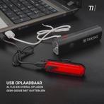 2dekans | TIKKENS LED Fietsverlichting Set - Fietslamp USB, Ophalen of Verzenden, Zo goed als nieuw, Tikkens