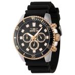 Invicta - 4612 - black, Verzenden, Nieuw