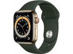 Apple Watch Series 6 (40mm) GPS + Cellular Goud (Groen), Verzenden, Nieuw
