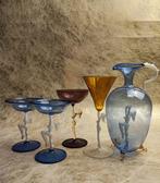 Bimini - Drinkset (5) - Lauscha - Glas-in-lood - art-deco, Antiek en Kunst, Kunst | Designobjecten