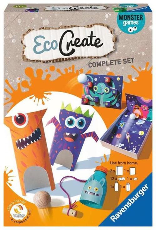 EcoCreate Midi - Monster Games | Ravensburger - Hobby, Hobby en Vrije tijd, Knutselen, Nieuw, Verzenden