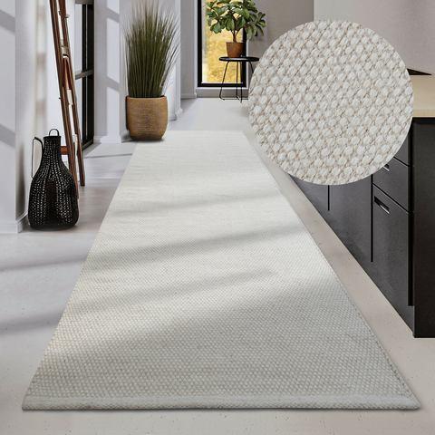 ELLE DECORATION Wollen kleed Pradesh Handgeweven, wol,, Huis en Inrichting, Stoffering | Tapijten en Kleden, Nieuw, Verzenden