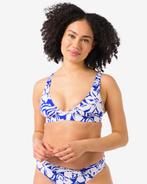 HEMA Dames bikinitop triangel blauw korting, Verzenden, Nieuw