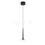 Helestra Flute Hanglamp LED, zwartchroom (Hanglampen), Verzenden, Nieuw