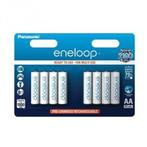 8x AA HR6 R6 Panasonic Eneloop 1.2V 1900mAh Oplaadbare Ba..., Verzenden, Nieuw