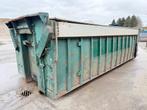 Vloestof dicht slib container met Aluminium kleppen haakarm